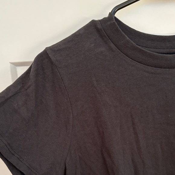 RVCA Black Tee with Pink Accents - Picture 5 of 6